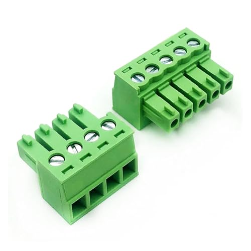 GUYTRM 10PCS 15EDG 3,81 MM 3,5 MM KF2EDG PCB Schraube Terminal Block Anschluss 2/3/4/5/6/7/8P lingli(Terminal block,3.5MM_5P(10PCS)) von Aqxyxsw