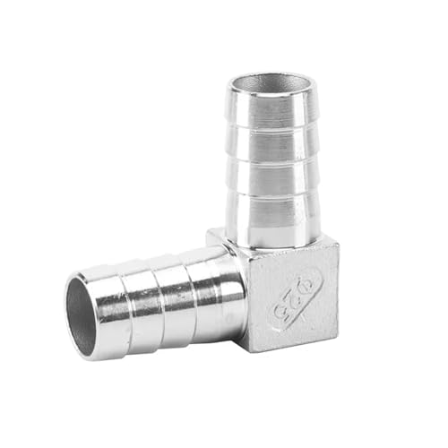 GUYTRM 6 8 10 12 13 14 15 16 20 25 32 40 50 mm Schlauchverschraubung Ellenbogen Kreuz T-Stück UY-Form 2 3 4 Wege Hosetail Splitter 304 Edelstahl Wasser Gas lingli(Elbow,6mm) von Aqxyxsw