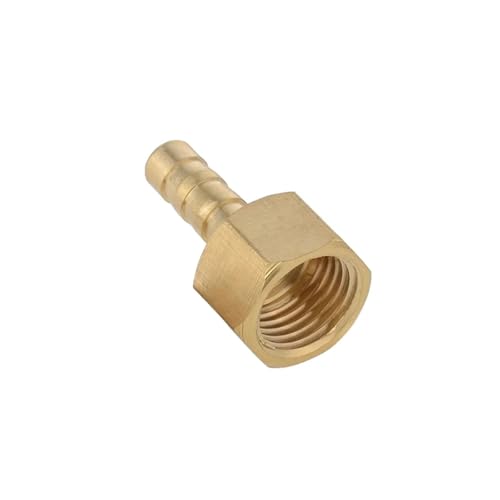 GUYTRM 6mm 8mm 10mm 12mm 14mm Schlauchanschluss x M12 M14 M16 M18 M20 M22 Metrisches Innengewinde Messingrohrverschraubungsadapter Koppleranschluss lingli(8mm,M12x1.25) von Aqxyxsw