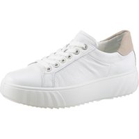 Ara Plateausneaker "MONACO", Freizeitschuh, Halbschuh, Schnürschuh, mit Wechselfußbett, H-Weite von Ara