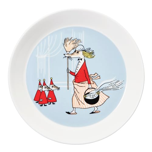 Arabia 1057218 MOOMIN PLATE Teller, Porzellan, 19 cm von Arabia