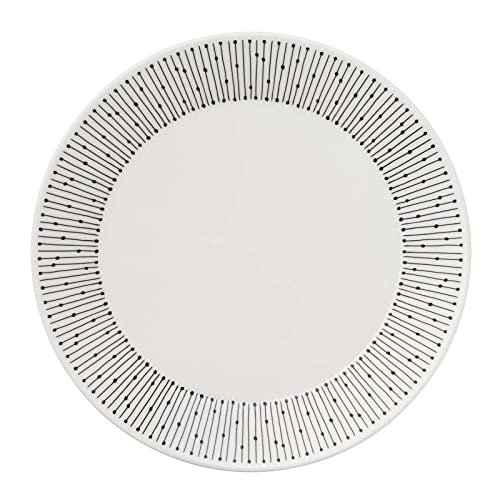Arabia Mainio Teller aus Porzellan in der Farbe Weiß/Schwarz, Durchmesser: 19 cm, 1025643 Arabia Mainio Teller aus Porzellan in der Farbe Weiß/Schwarz, Durchmesser: 19 cm, 1025643 von Arabia