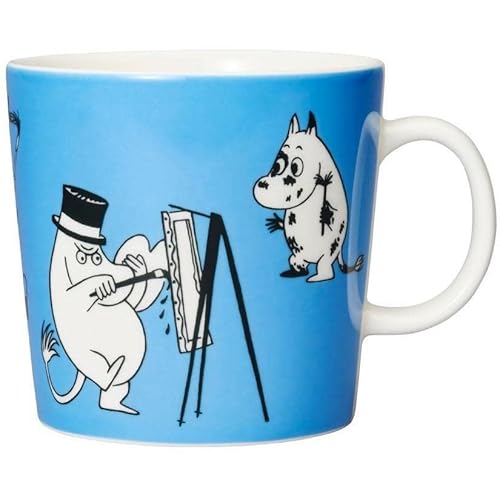 Arabia Moomin Große Tasse, blau, 0,4 l von Arabia