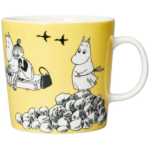 Arabia Mumin, große Tasse, gelb, 0,4 l von Arabia