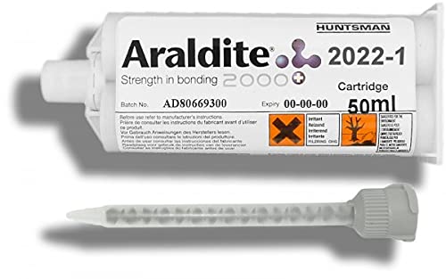 ARALDITE 2022-1 – Epoxy-Kleber, 2 Komponenten, Raumtemperatur, 50 ml ARALDITE 2022-1 – Epoxy-Kleber, 2 Komponenten, Raumtemperatur, 50 ml von Araldite