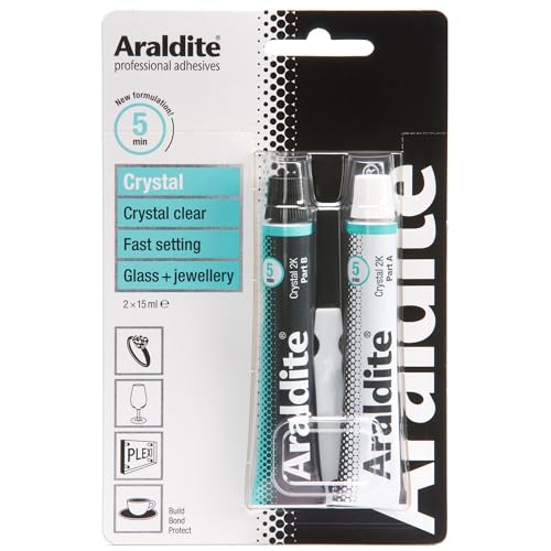 Araldite ARA-400008 Kristall-Epoxid, 15 ml, 2 Stück Araldite ARA-400008 Kristall-Epoxid, 15 ml, 2 Stück von Araldite