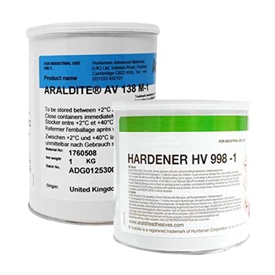 ARALDITE AV138M-1 Epoxidkleber, beständig gegen hohe Temperaturen und Chemikalien – 1 kg von Araldite