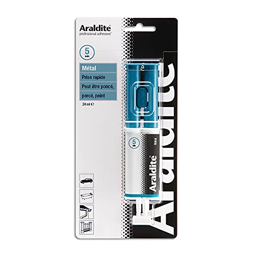 Araldia Metallkleber, Spritze, 24 ml, 1 Spritze mit 24 ml – Menge: 1 Spritze mit 24 ml Araldia Metallkleber, Spritze, 24 ml, 1 Spritze mit 24 ml – Menge: 1 Spritze mit 24 ml von Araldite