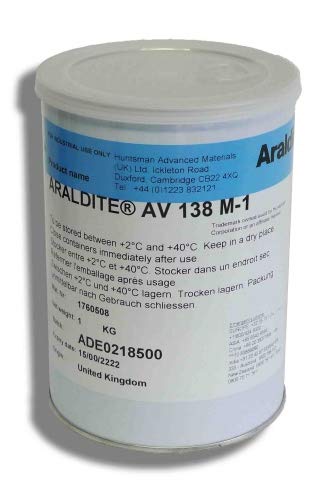 Araldite AV 138 M-1 Epoxidharz HUNTSMAN | 1 kg | Zwei Komponenten Kleber 2K Kleber | Klebstoffkartusche | Zwei Komponenten Klebstoff 2K Klebstoff | Epoxid Kleber Epoxid Klebstoff Epoxid Harz Araldite AV 138 M-1 Epoxidharz HUNTSMAN | 1 kg | Zwei Komponenten Kleber 2K Kleber | Klebstoffkartusche | Zwei Komponenten Klebstoff 2K Klebstoff | Epoxid Kleber Epoxid Klebstoff Epoxid Harz von Araldite