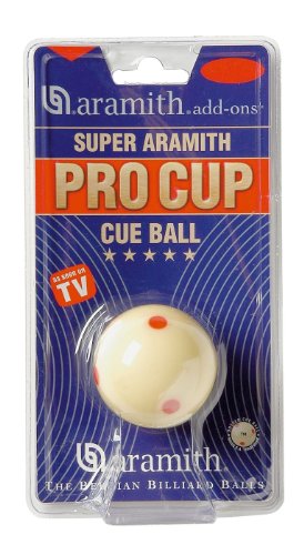 Spielball Pool weiss 57,2mm Aramith Pro TV-Sup von Aramith