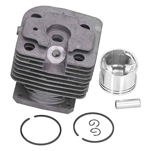 44-mm-Zylinderkolbensatz 4116 020 1215 Ersatz für FS400 FS480 Kettensägenzylinderbaugruppe [Leistungsstarker Kettensägen-Reparatursatz] von Aramox