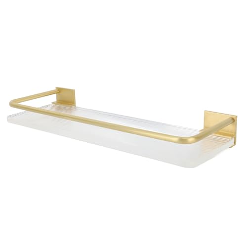 Acryl -schwimmende Haltbarkeit Aluminium Dekorative Wandmontage - Wasserdicht Rostbeständig (Gold) von Aramox
