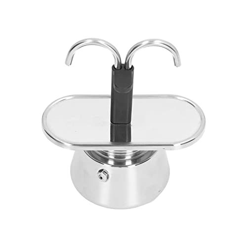 Aramox 100 Ml Moka Pot Herd Espressomaker Edelstahl -Kaffeemaschine mit Verdicktem Sieb Food Grade Anti -Verbrichters für Cappuccino Latte Aramox 100 Ml Moka Pot Herd Espressomaker Edelstahl -Kaffeemaschine mit Verdicktem Sieb Food Grade Anti -Verbrichters für Cappuccino Latte von Aramox
