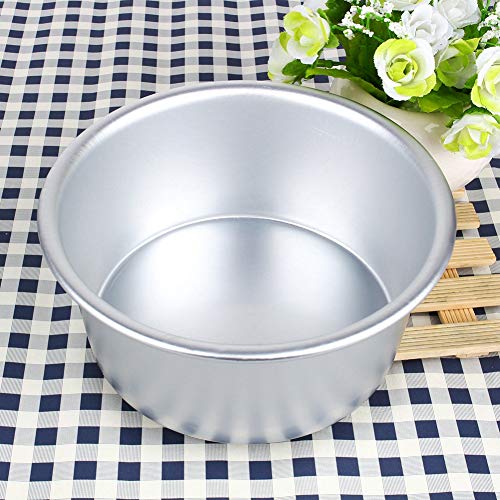17 Cm, 15,2 Cm, Aluminiumlegierung, Antihaftbeschichtet, Runde Kuchenform, Backform, Backgeschirr, Robust, Ideal für Zuhause, Silber, 17 Cm 17 Cm, 15,2 Cm, Aluminiumlegierung, Antihaftbeschichtet, Runde Kuchenform, Backform, Backgeschirr, Robust, Ideal für Zuhause, Silber, 17 Cm von Aramox