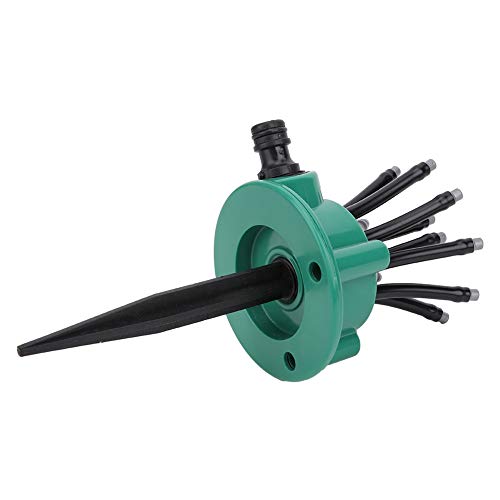 Aramox 360 Grad Rotierender Garten Automatische Multi -Köpfe -Sprinkler mit Erstklassigem Material, Einfache Installation, Flexibles Düsendesign für Landwirtschaftliche Bewässerung, Wassereffizient von Aramox