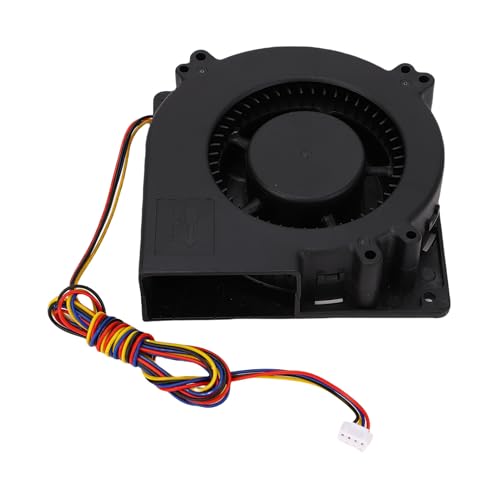 Aramox 3D-Druckergebläselüfter, 4.72x4.72x1.26inch 18-36CFM Drucker Doppelkugellager-Turbinenlüfterersatz für AD 5m Pro Pro von Aramox