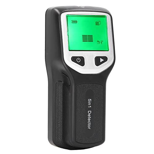 Aramox 5 in 1 Stift Finder Wallscanner Elektronischer Stiftsensor Detektor LCD -Display und Audioalarm für Holzmetall AC (SILVER) von Aramox