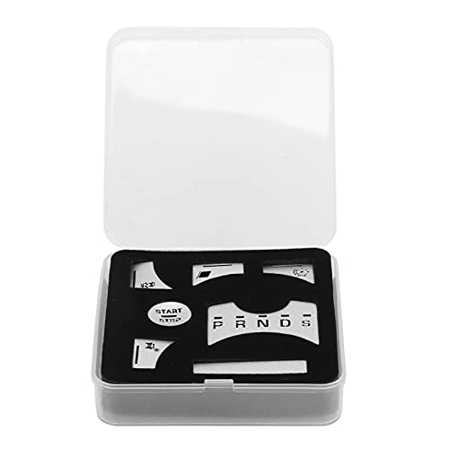 Aramox 7pcs Auto Central Control Schalttafel Tastenabdeckung Aufkleber Aluminiumlegierung Ersatz Silber für XF 2012-2015 Aramox 7pcs Auto Central Control Schalttafel Tastenabdeckung Aufkleber Aluminiumlegierung Ersatz Silber für XF 2012-2015 von Aramox