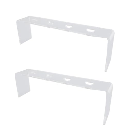 Aramox Acrylweinflaschenstopper Display Standhalter, Elegantes Transparentes Acrylregal, um Ihre Sammlung zu Präsentieren, Geeignet für Arbeitsplatten, Regale, Vitrine Case von Aramox