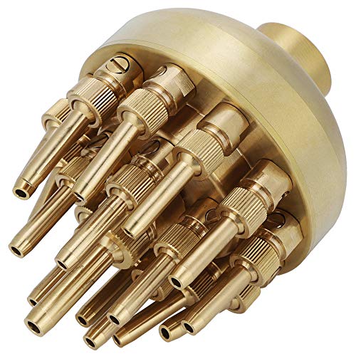 Aramox Attraktive Wassermuster, Flexible Einstellbarkeit, 3 -stufige Brunnendüsenspray, Gartenpond -Waterscape für Landschaftsdesign mit Einfacher Installation, Vielseitiger Gebrauch von Aramox