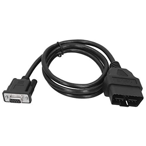 Aramox Auto Diagnose-Verlängerungskabel, Diagnosekabel 16Pin OBD2 auf RS232 DB9 KFZ Diagnose Interface Adapter Verlängerungskabel Stecker Auto Diagnose Kabel Adapter Aramox Auto Diagnose-Verlängerungskabel, Diagnosekabel 16Pin OBD2 auf RS232 DB9 KFZ Diagnose Interface Adapter Verlängerungskabel Stecker Auto Diagnose Kabel Adapter von Aramox