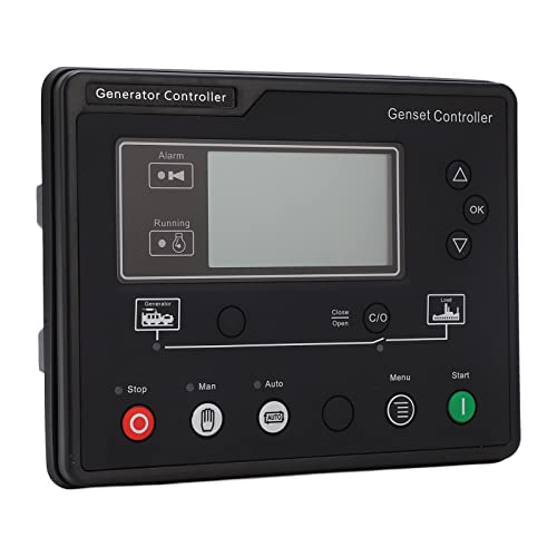 Aramox Automatischer Startgenerator Controller Zuverlässiger LCD -Anzeigemodul für Generator Sets Stromerzeugungsfrequenzüberwachung Aramox Automatischer Startgenerator Controller Zuverlässiger LCD -Anzeigemodul für Generator Sets Stromerzeugungsfrequenzüberwachung von Aramox