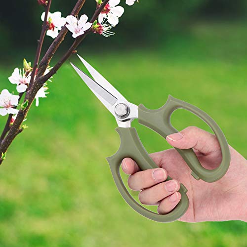Aramox Blumenschere, Benutzerfreundliches Arbeitssparendes Design mit Hoher Arbeitseffizienz, Multifunktionales Schneidwerkzeug für Papier-, Obst- und Gartenaufgaben, Robuste Konstruktion mit ABS Aramox Blumenschere, Benutzerfreundliches Arbeitssparendes Design mit Hoher Arbeitseffizienz, Multifunktionales Schneidwerkzeug für Papier-, Obst- und Gartenaufgaben, Robuste Konstruktion mit ABS von Aramox