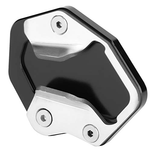 Aramox CNC Aluminium-Motorrad-Seitenständer Vergrößerung Pad Motorrad Kickstand Foot Rest Extension Stabilisator mit Hex-Socket-Werkzeug für Tiger 800 2010-2017 Aramox CNC Aluminium-Motorrad-Seitenständer Vergrößerung Pad Motorrad Kickstand Foot Rest Extension Stabilisator mit Hex-Socket-Werkzeug für Tiger 800 2010-2017 von Aramox