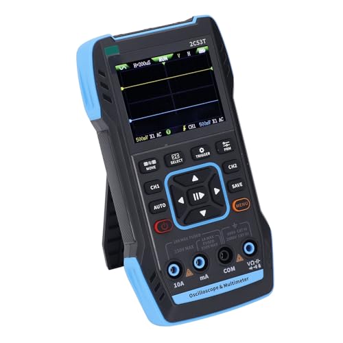 Aramox Digitales Oszilloskop Multimeter Automotive -Handheld mit 3000 -mAh Li -Batterie für Elektrische Tests und Diagnosekapazität und Kontinuität von Aramox