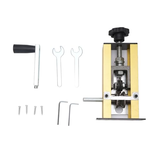 Aramox Drahtstripper -Maschine Effizientes Manuelles Kupferstrippenwerkzeug für Kabel mit 0,04-1 Zoll Durchmesser - für Enthusiasten, Aluminiumlegierung Aramox Drahtstripper -Maschine Effizientes Manuelles Kupferstrippenwerkzeug für Kabel mit 0,04-1 Zoll Durchmesser - für Enthusiasten, Aluminiumlegierung von Aramox
