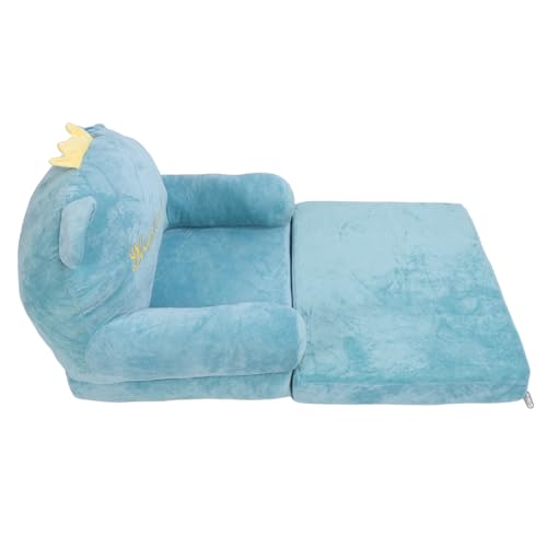 Aramox Drehen Offene Couch Elefant Stickmuster Sofa Schläfer, Tragbare Bequeme Couch für das Lernen des Lernens (Falten in Zwei Hälften) von Aramox