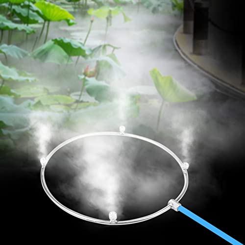 Aramox Düsenkühlsystem aus Rostfreiem Stahl für die Terrasse Im Freien mit Bequemem und Praktischem Design, Einfach zu Bedienen für eine Effiziente Außenkühlung von Aramox