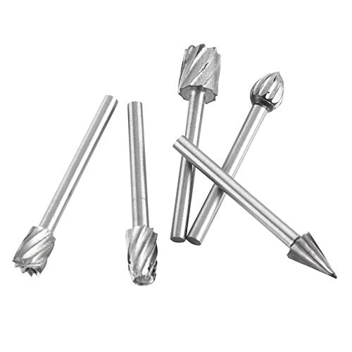 Aramox Hochhärte Holzrotations -Bit -Set, HSS Burrs Dateien Zum Schnitzen und Gestalten, 1/8 Zoll Schaft, Ideal für Holz und Plastikprojekte Aramox Hochhärte Holzrotations -Bit -Set, HSS Burrs Dateien Zum Schnitzen und Gestalten, 1/8 Zoll Schaft, Ideal für Holz und Plastikprojekte von Aramox