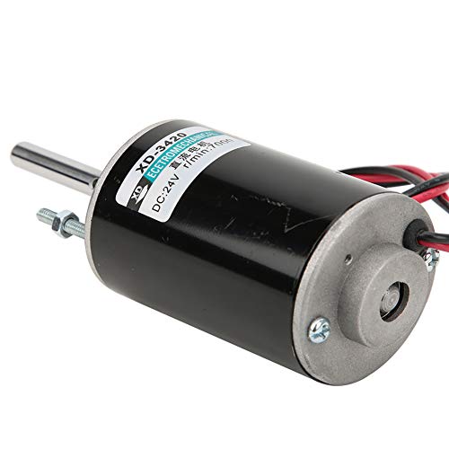 Aramox Hoher Geschwindigkeit und Großes Drehmoment, Permanenter Magnetmotor, Elektromotor 30W 3500/7000 U/min, Kugellager, Niedrige Wärme, CW/CCW -Steuerung, Geschwindigkeitseinstellungsfunktion, von Aramox
