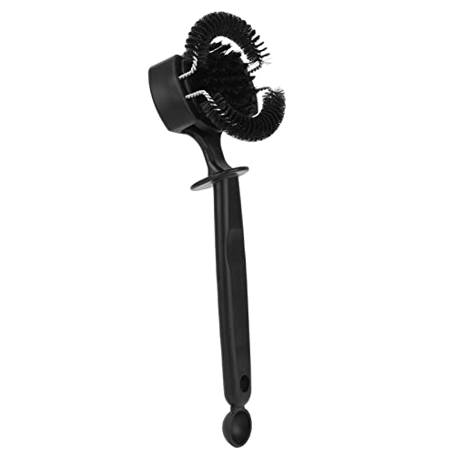 Aramox Kaffeemaschine Reinigung Pinsel Kaffeemühle Pinsel Milchschaummaschine mit Schwanzpulverlöffel Hocheffizientes Material für Kaffeemaschine Espressomaschinenzubehör Accessoires (58MM) von Aramox