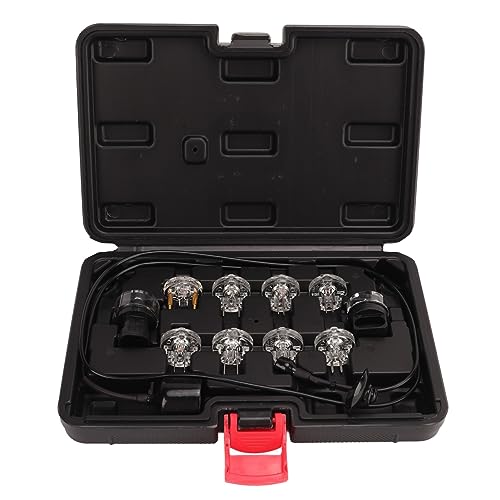 Aramox Kraftstofflicht-Einspritzdüsen-Tester-Kit, Noid Light IAC-Testkit Hochpräziser Tragbarer Kraftstoffeinspritzdüsen-Tester-Werkzeugersatz für Aramox Kraftstofflicht-Einspritzdüsen-Tester-Kit, Noid Light IAC-Testkit Hochpräziser Tragbarer Kraftstoffeinspritzdüsen-Tester-Werkzeugersatz für von Aramox