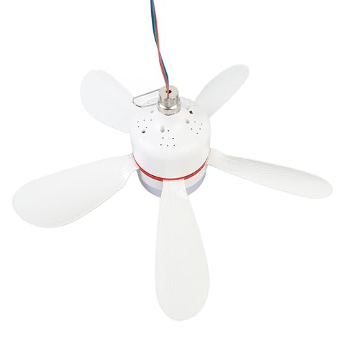 Aramox LED Tragbare Deckenventilator 12 V mit Abnehmbaren Klingen für Camping -Zelt -Fischerei Fischerei PC Material Weißes Licht 16,5 Zoll Zum Camping Aramox LED Tragbare Deckenventilator 12 V mit Abnehmbaren Klingen für Camping -Zelt -Fischerei Fischerei PC Material Weißes Licht 16,5 Zoll Zum Camping von Aramox