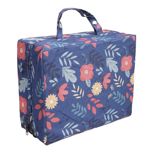Aramox Mehrzweckdicke Kniekissen Tragbares Leichtes Kissen für Gartenübungen - Wasserdichtes Gartenkniegelad für Jäten, Camping - Perle Baumwollmaterial (Blue) von Aramox