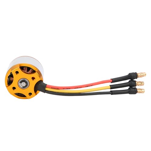 Aramox Outrunner Bürstenloser Motor Bürstenloser Outrunner-Motor Outrunner Motor 930KV-2450 KV RC-Motor für Quadcopter Fixes Flügelflugzeug mit Hoher Temperaturwiderstand (930KV) von Aramox