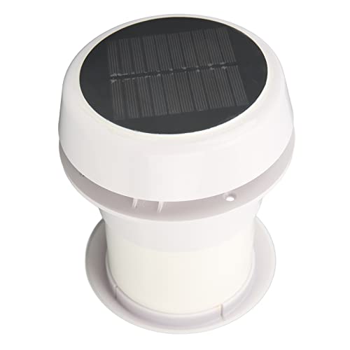 Aramox RV-Dachventilator DC12V RV-Dachabluftventilator, Geräuschloser, Solarbetriebener Ventilator für Wohnmobile, Wohnwagen, Schiffe, Yachten von Aramox