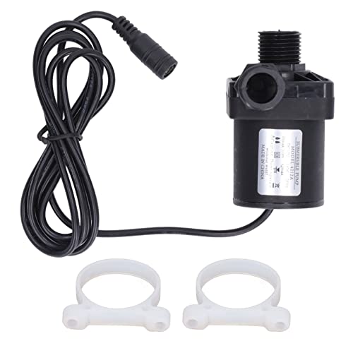Aramox Robus Mini Brunnenpumpe Sichere Haltbarkeit Optimiert 800 Lh DC12V 20W für Kleine Teiche von Aramox