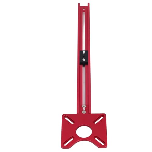 Aramox Router -Fräser -Halterung Langlebiger Aluminium Legierungskreis Schneidgeschnitten für Holzbearbeitungsbretter von Aramox