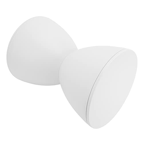 Aramox Runder Haushaltshocker Plastik mit Plastik -Sandglas Geformtem Hocker Moderner Einfacher Hock (White) von Aramox