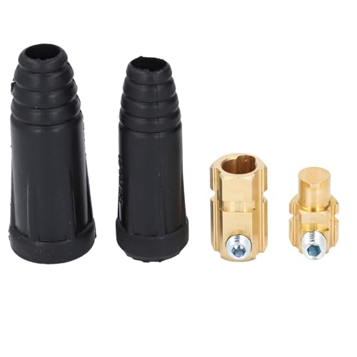 Aramox Schweißkabelverbindung Schneller Stecker Erosionspaar Kupfer für Bogenbogenschweißmaschine 200-300A-Zubehör Aramox Schweißkabelverbindung Schneller Stecker Erosionspaar Kupfer für Bogenbogenschweißmaschine 200-300A-Zubehör von Aramox