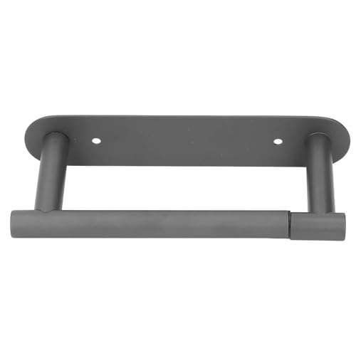 Aramox Toilettenpapierhalter, Edelstahl-Badezimmer-Tissue-Rollspender mit Platzsparendem Design, Elegant und Multifunktional für Küchen- oder Badezimmergebrauch (Gray) von Aramox