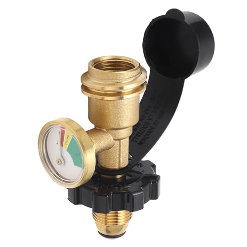 Aramox Universal Gasdruckerkennung für Gasgrills, Heizungen, Taschenlampen und Einfache Installation mit Messing Aramox Universal Gasdruckerkennung für Gasgrills, Heizungen, Taschenlampen und Einfache Installation mit Messing von Aramox
