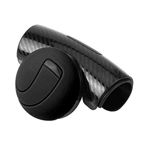 Aramox Wheel Booster/Universal Auto Lenkradknopf Leistungshandgriff-Kugelrad Booster, Lenkrad Spinner Universal-Lenkradknauf (Schwarz) von Aramox