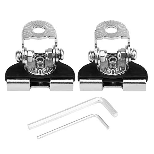 Auto Arbeitslicht Halterung, Halterung für Arbeitsscheinwerfer, 2 Stücke Universal Edelstahl Motorhaube LED Arbeitslicht Halterung Off Road Arbeitsleuchte Halterung von Aramox