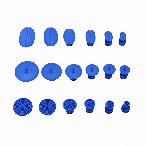Auto Dellen Reparatur Puller Tabs, 18er Paintless Dent Repair Tools Dent Puller Kleber Tabs Entfernungs-Kits von Aramox