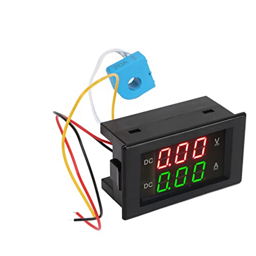 Bleiben Sie mit Dem 2-in-1-Volt-Ampere-Messgerät mit Digitalem LED-Amperemeter und Voltmeter-Messgerät über die Spannung und den Strom Ihres Autos oder Motorrads Informiert Bleiben Sie mit Dem 2-in-1-Volt-Ampere-Messgerät mit Digitalem LED-Amperemeter und Voltmeter-Messgerät über die Spannung und den Strom Ihres Autos oder Motorrads Informiert von Aramox